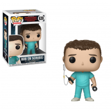 Damaged Box Funko Pop! Television 639 Stranger Things Bob in Scrubs Pop Vinyl FU30878